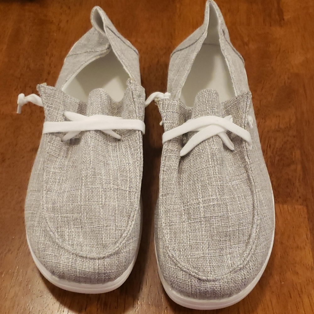 Gray loafers-Size 9/10